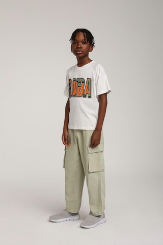 Jack Lions Erkek Çocuk Nba Baskılı Tshirt KREM