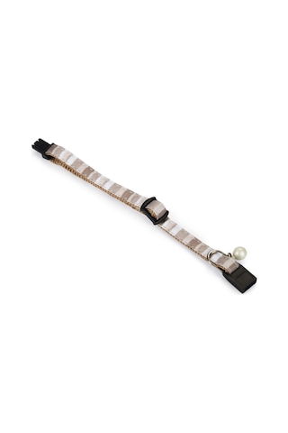 Hnrlıshp Beeztees Yavru Kedi Boyun Tasması, Zilli, Bej, 16-32cm