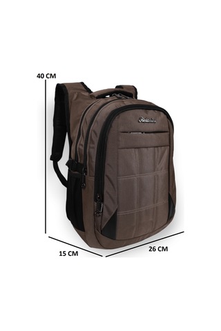 Konfores 1552 Unisex Anatomik Sırt Okul Çantası Kum