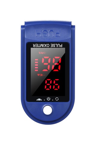 Xindoker Parmak Ucu Nabız Oksimetresi - Spo2 Ve Nabız Hızı Ölçer, Lcd Ekranlı, Ev Ve Seyahat Kullanıma Uygun, Pil Dahil Değil