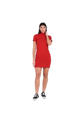 U&me Ribbed Elbise Kiremit Um236014401 R115 Kiremit