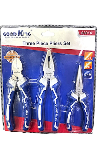 Good King Profesyonel Pense Seti 3 Parça 8 İnç