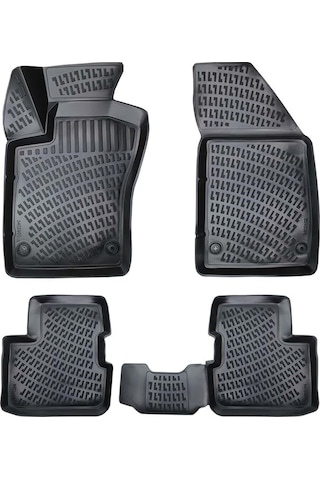 Rizline Fiat Egea Sedan 2015-2021 3D Havuzlu Paspas