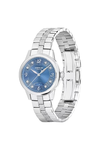 Montblanc Boheme Automatic Date 30 Mm Otomatik Saat 134341 Mavi