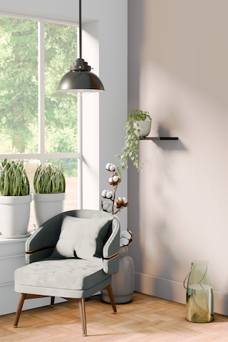 Yankı-BYEG 20 cm Mat Siyah Mdf Duvar Rafı Gizli Bağlantı Çiçeklik