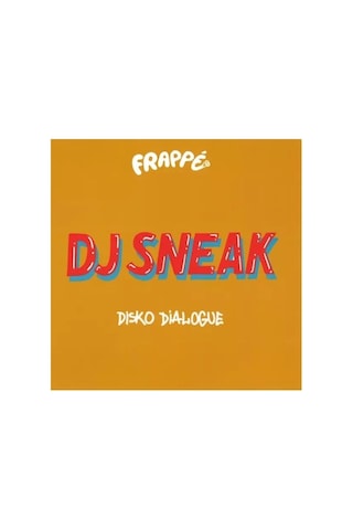 Dj Sneak Disko Dialogue Ep 12" Vinil Plak Frappé Frpp031 House Müzik