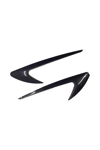 Universal Çamurluk Venti Piano Black Tampon Çamurluk Rüzgarlık Venti Çamurluk Izgara 2 Adet Sağ Sol