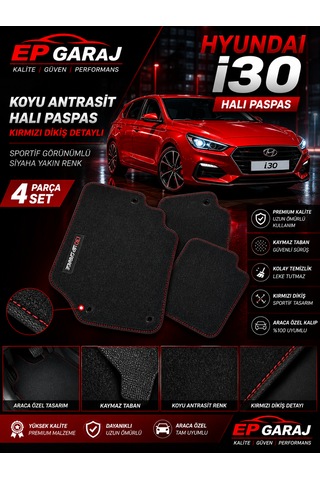Hyundai İ30 Halı Paspas