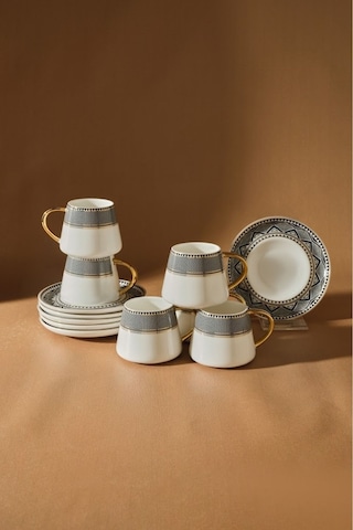 Karaca  Globe 6 Kişilik Kahve Fincanı Takımı 80 ml