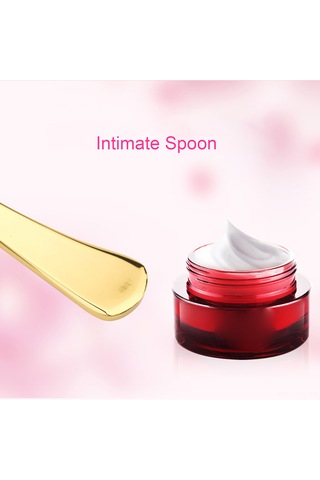 Gajeena Çift Başlı Göz Kremi Masaj Çubuğu - Krem Kaşığı Ve Masaj Topu İle Anti-aging Etkili