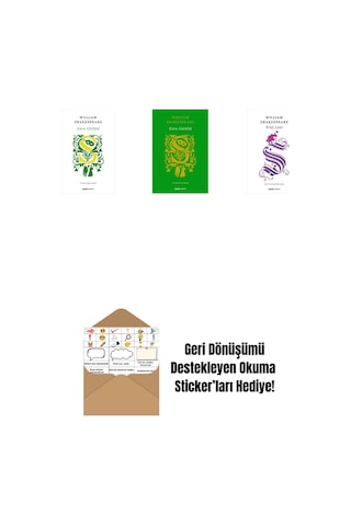 Kuru Gürültü + Kuru Gürültü Ciltli + Venedik Taciri + Okuma Sticker'ları