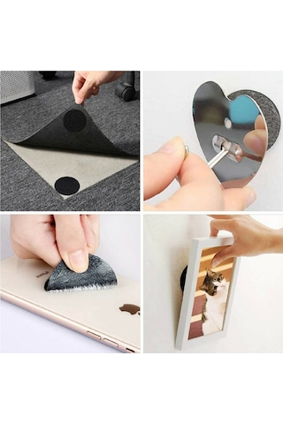 Süper Yapışkan Iz Bırakmadan Sökülebilen Resim Çerçeve Tablo Asma 4 Adet