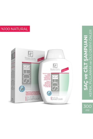 Dermo Clean SDF19 Saç ve Cilt Şampuanı 300 ML
