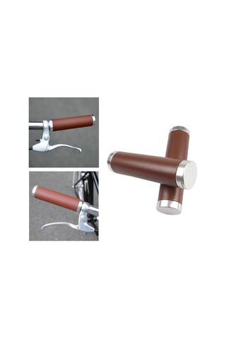 Suntek 2 Parça Bisiklet Kolu Sapları Kaymaz Şok Yedek B Çok Renkli