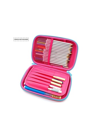 3495 Unick Color Büyük Boy Eva Estuche Kalem Çantası - Unicorn At Pembe/unicorn