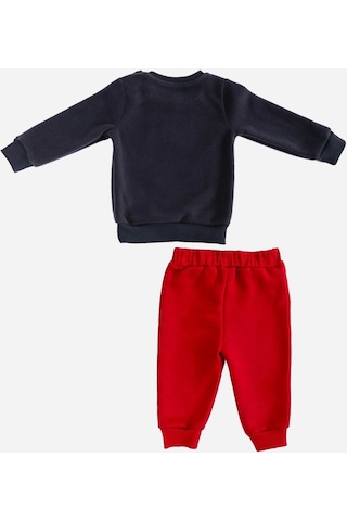 Minnie Lisanslı Bebek Polar Takım 18378 Füme