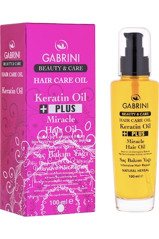 Gabrini Keratin Saç Bakım Yağı 100 ML