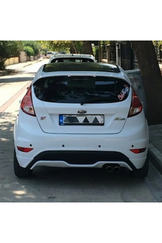 Ford Fiesta Mk6 St Difüzör Parlak Siyah Plastik Arka Difizör