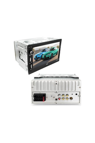 Twogo Go-i3356 Double Teyp 7 Inch Ekran Yansıtma 4 50w Usb/bt/sd/fm/aux Geri Görüş Kamerası