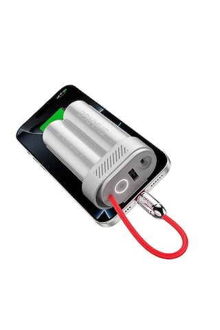 Sharge Pouch Mini - Ultra Kompakt ve Taşınabilir Powerbank - Beyaz