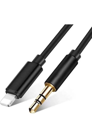 İphone Uyumlu Aux Kablosu Lightning To 3.5mm Jack Çevirici Dönüş