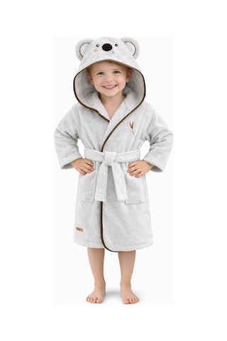 Ely Parker Sku:smgstkd672377028 Ely Parker Çocuk Bornozu Kapşonlu-haynanan Figürlü-bebek Bornoz-erkek-koala-gri 13-14 Yaş, Ely Parker, 13-14 Yıl Sku: Smgstkd672377028 101