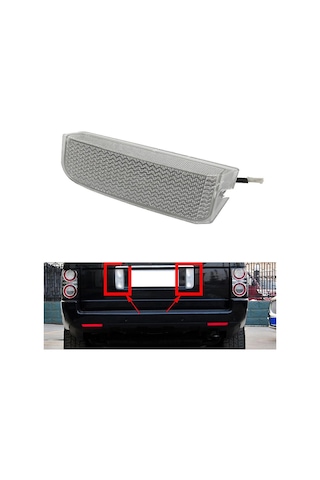 Yaozixa Range Rover L322 2003-2012 Arka Sağ Geri Vites Lambası Lens -  Uyum, Kolay Kurulum, Plasti Malzeme  --