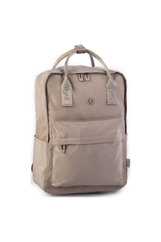 Nas Bag Unisex Sırt Ve El Çantası Büyük Boy Su Geçirmez Sırt Çantası 29x40 Cm Vizon