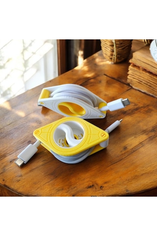 Telefon Usb Kablo Sarıcı 2 Adet