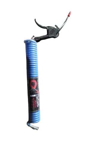 SNC Green 5 Metre Plastik Tabancalı PoliEtilen Spiral Hava Hortum