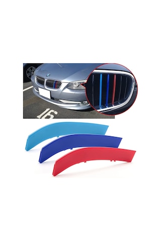 Bmw E92 M Stil Ön Panjur Şeridi 2010 - 2013 Uyumlu Böbrek Klipsi