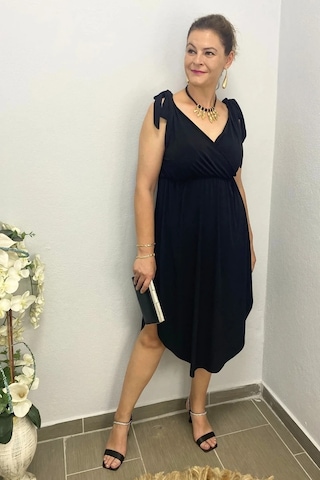 Mia Butik Kadın Siyah Helen Elbise Siyah