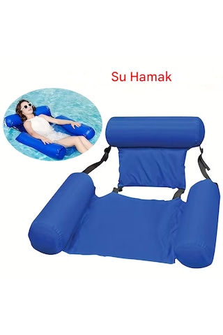Şişme Su Şezlongu Cobalt Mavisi