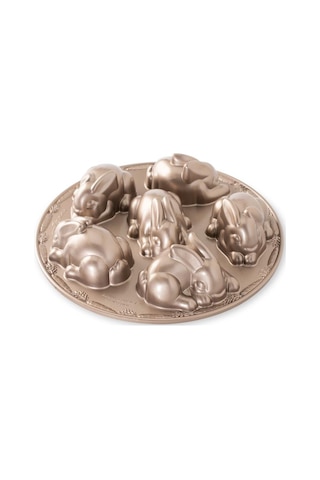 Nordicware Minik Tavşanlar Kek Kalıbı - Platin