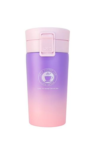 Kahve Kupası Termos Caka Coffee Cup Açık Mor