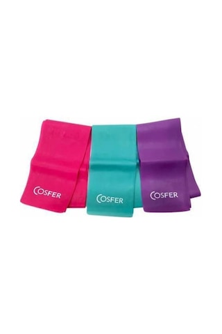 Pilates Çemberi 38 Cm 3 Lü Pilates Bandı 90X 7.5 Cm
