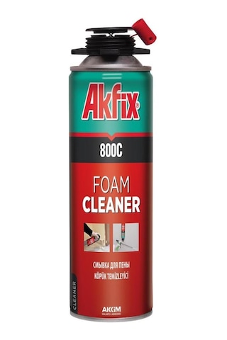 Akfix 800C Poliüretan Köpük Temizleyici Sprey 500 ML N11.7