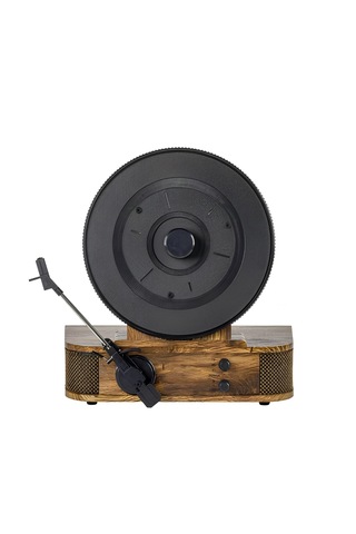 Fomix 208 Dikey Pikap Plak Çalar Hoparlör Ve Bluetooth Kitli Kahverengi 1 Adet