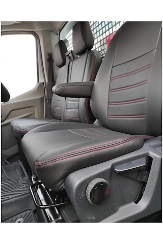 Ford Transit Tek Kabin Araca Özel Deri Oto Koltuk Kılıfı (468048858)