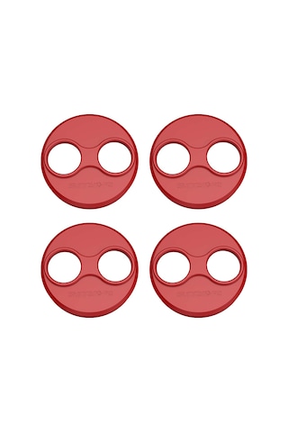 Ximistore9 Djı Mavic Mini İçin 4 Adet Kırmızı Alüminyum Motor Koruyucu Kapak - Toz Ve Şok Engellici, Uçuşa Etki Etmeyen Hafif Tasarım