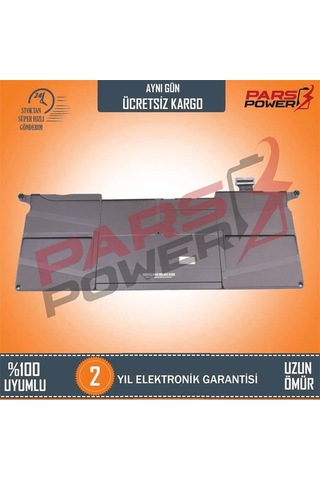 Macbook Air Uyumlu 11" A1375, A1370 (2010) Batarya - Pil 607482