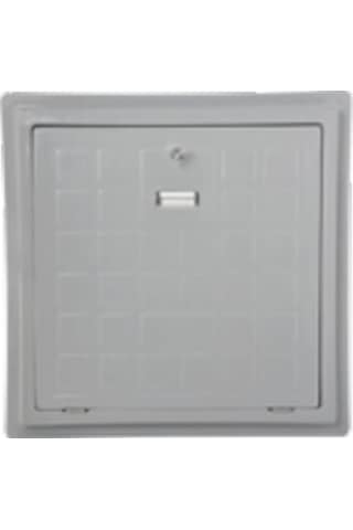 Water Fun Cam Takviyeli Polyester Makine Dairesi Kapağı Gri 50x50 45x45cm İç-58x58cm Dış Housıng Cover-toptancıyızbiz