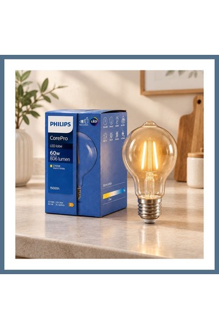 Buradabulabilirsin Filament Rustik G93 E27 Led Ampul 2700k Bbz