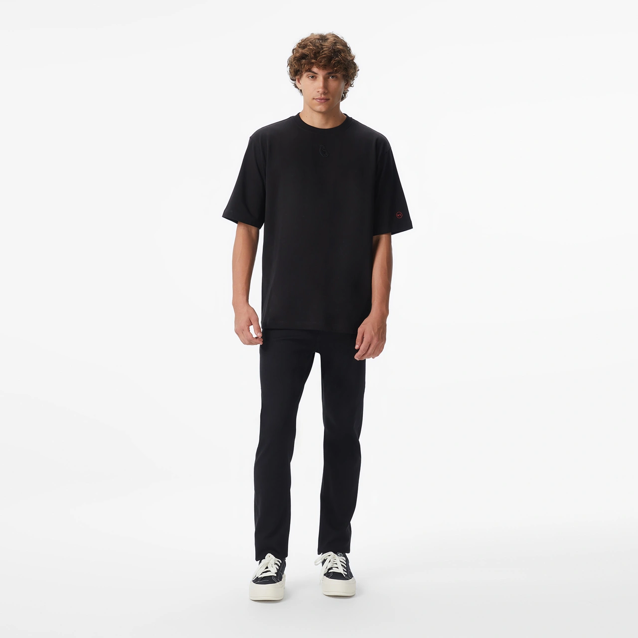 United4 Unıted4 X Monkey Project 7 Rules Unisex Siyah T-shirt U4xmpt7 SIYAH