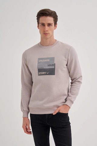 Cazador 5066 Erkek 3 İplik Sweatshirt Gri