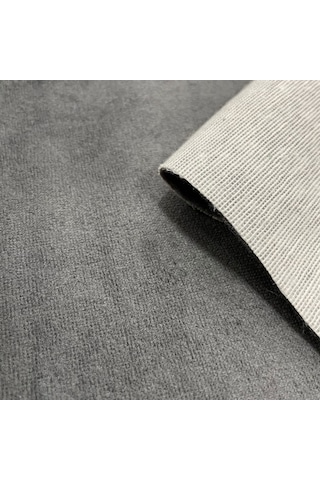 Düz Antrasit (Koyu Gri) Döşemelik Kumaş