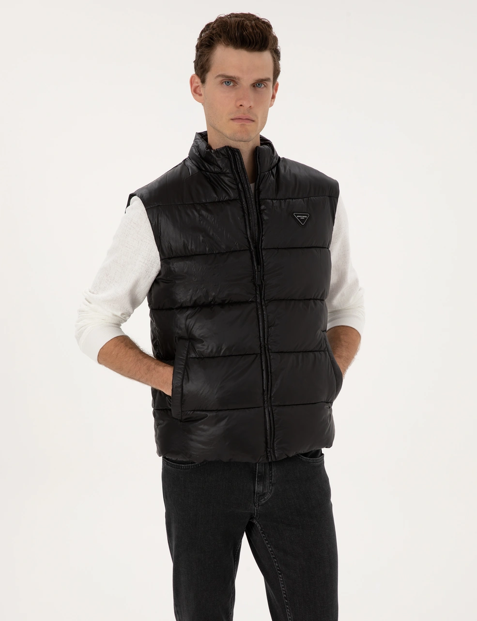 Pierre Cardin Erkek Siyah Mont Yelek 50313940-vr046 Siyah
