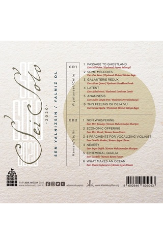 Sei Solo - Sen Yalnızsın / Yalnız Ol (2 CD)