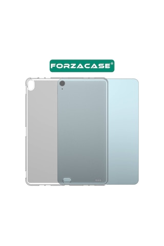 Forzacase Apple Uyumlu iPad Air 11 2025 M3 11 İnch İle Silikon Kılıf Şeffaf - Fc013 Arka Kapak
