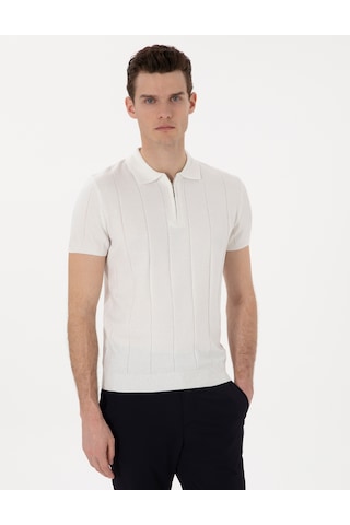 Pierre Cardin Erkek Ekru Kazak /triko 50305983-vr019 Ekru
